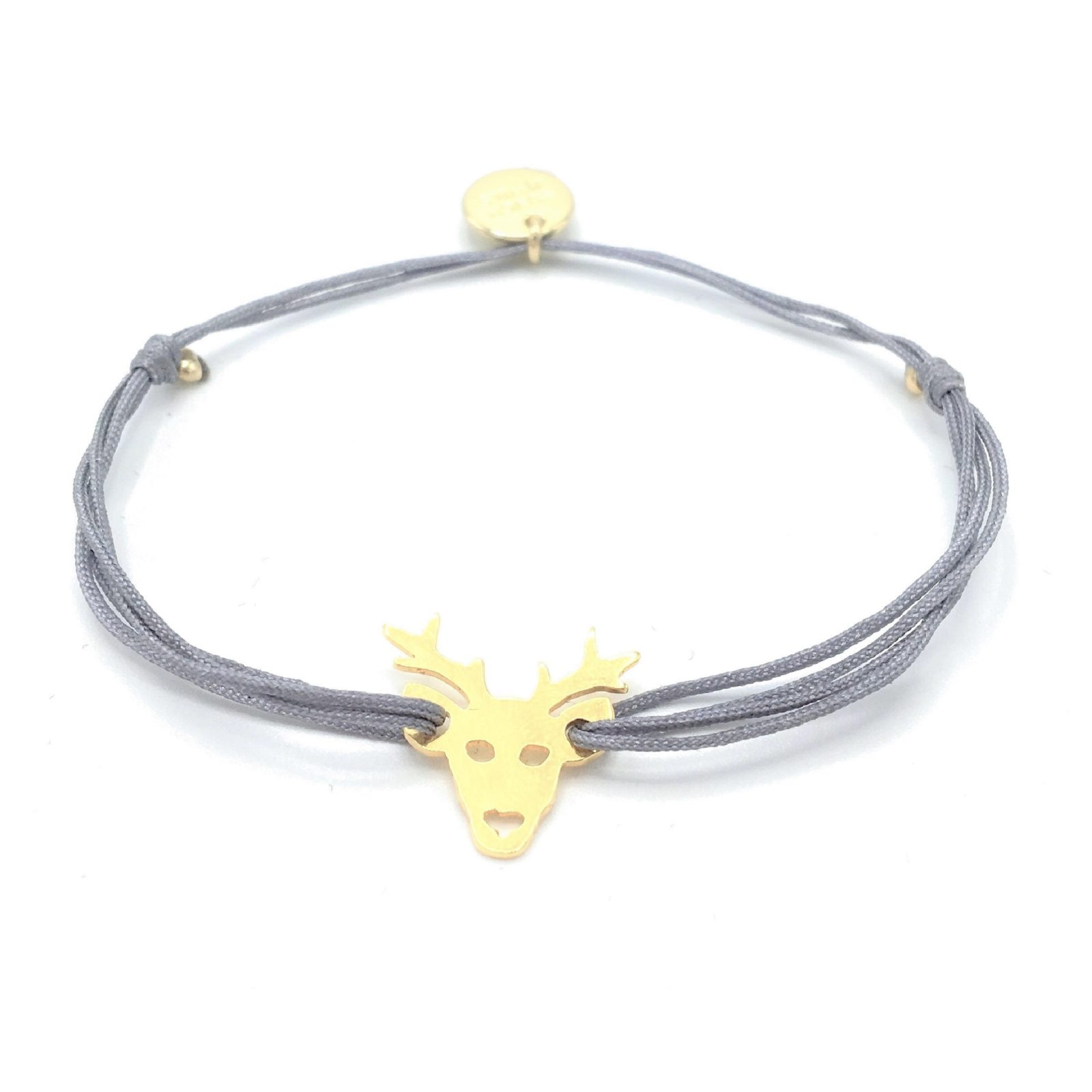 Munich Jewels Armband Hirsch vergoldet