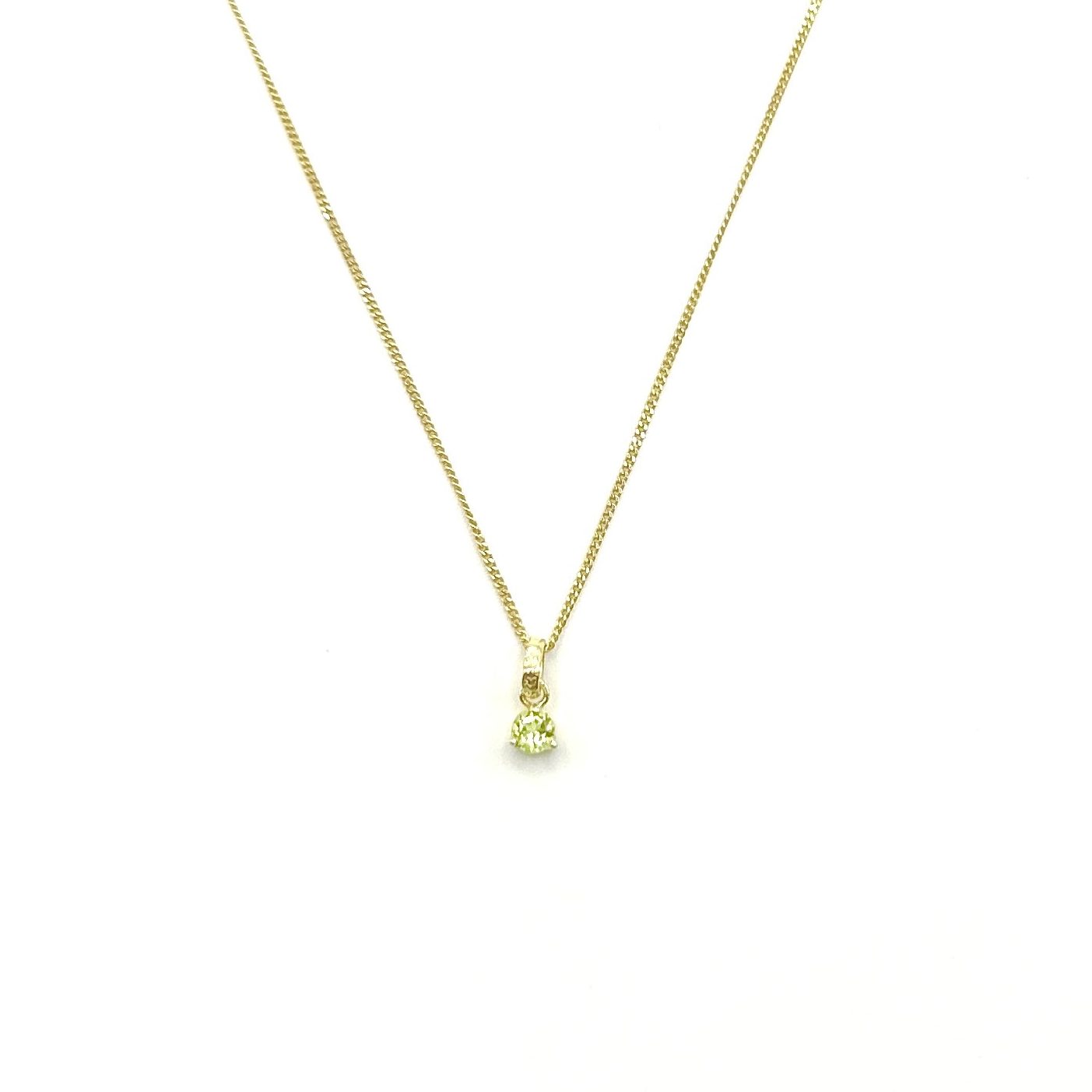 Kette Geburtsstein August Peridot