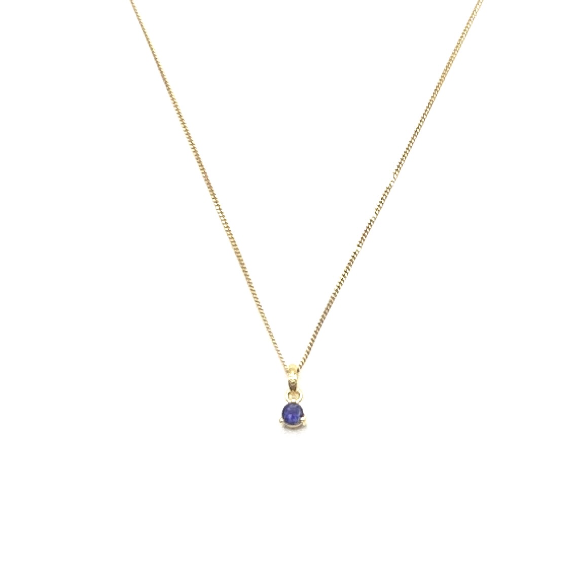 Necklace December Birthstone Iolite