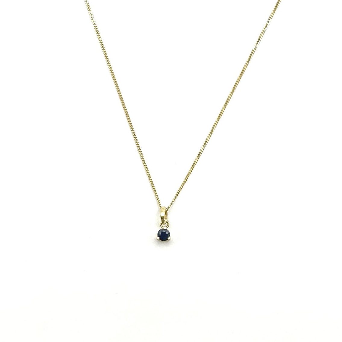 Necklace September Birthstone Sapphire